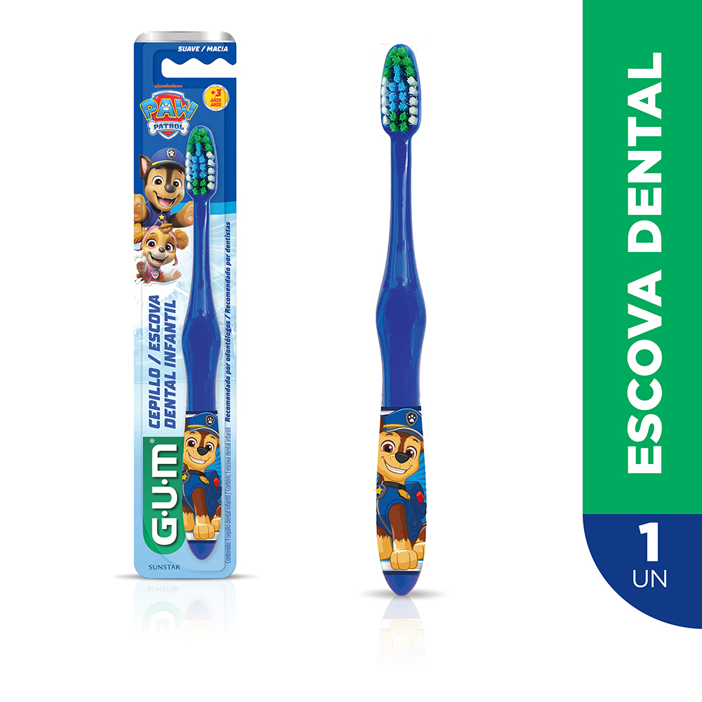 Escova Manual GUM Patrulha Canina 4010PP
