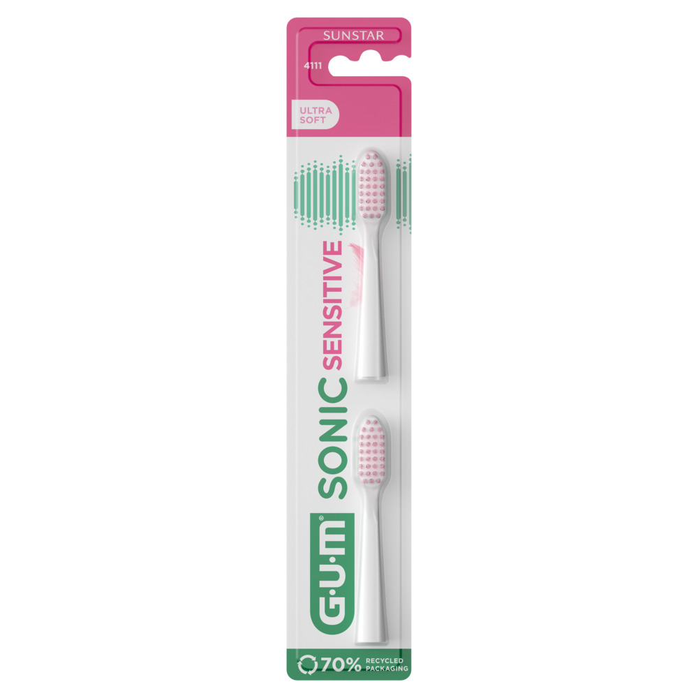 Refil Escova Sônica GUM Sonic Sensitive