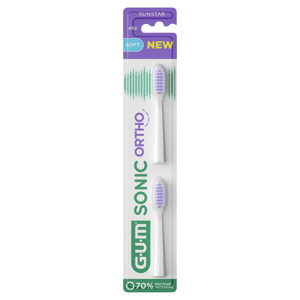 Refil Escova Sônica GUM Sonic Ortho