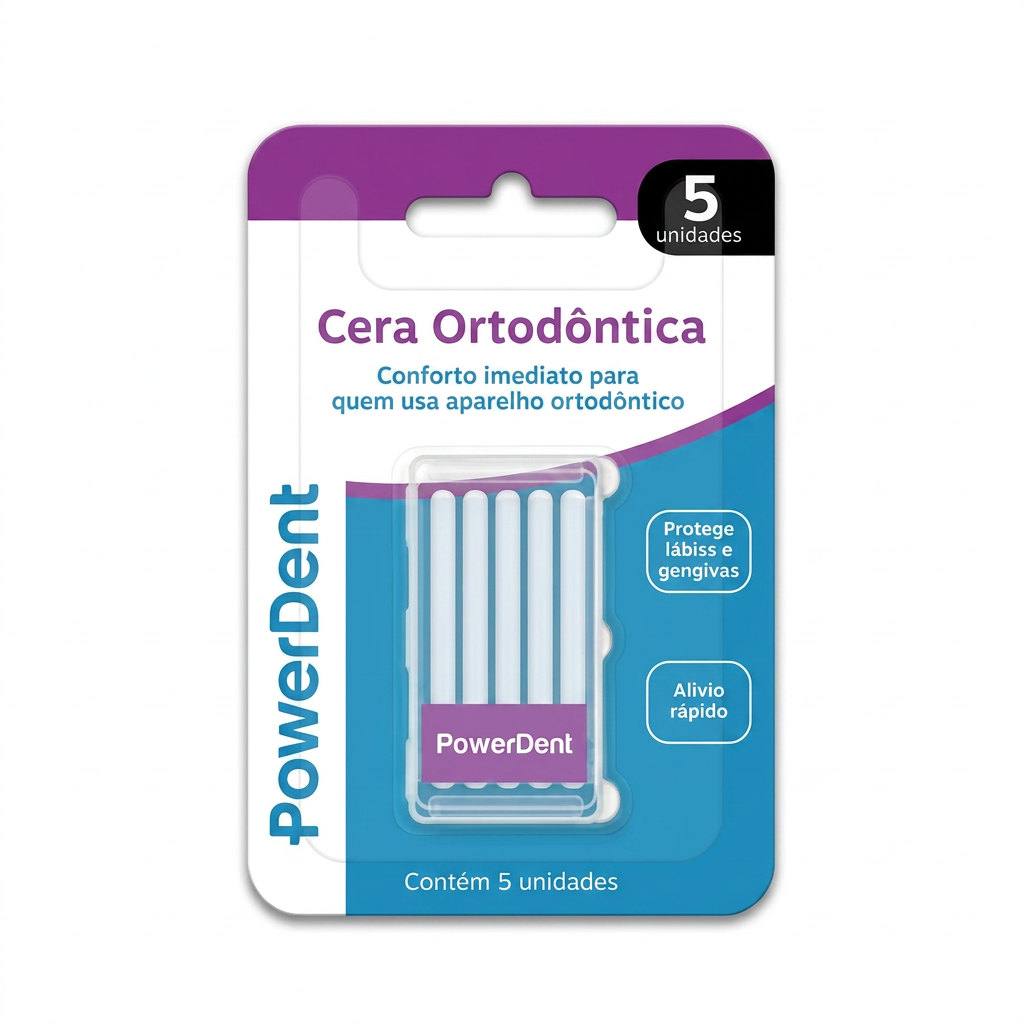 Cera Ortodôntica Powerdent Clinical — 5 un.