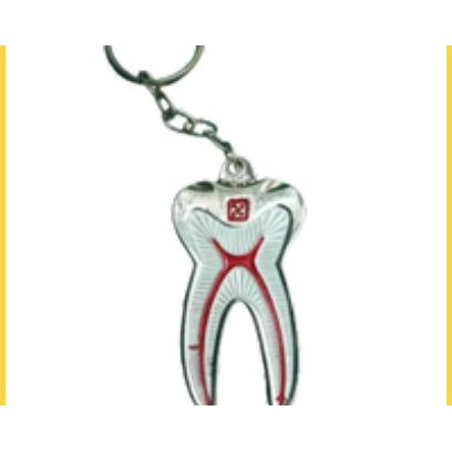 Chaveiro Cromado Endo Dente