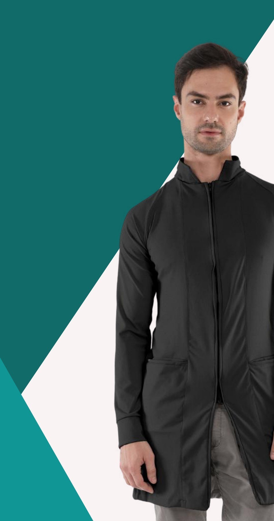 Jaleco Masculino FunWork PowerFlex (Easy Care)