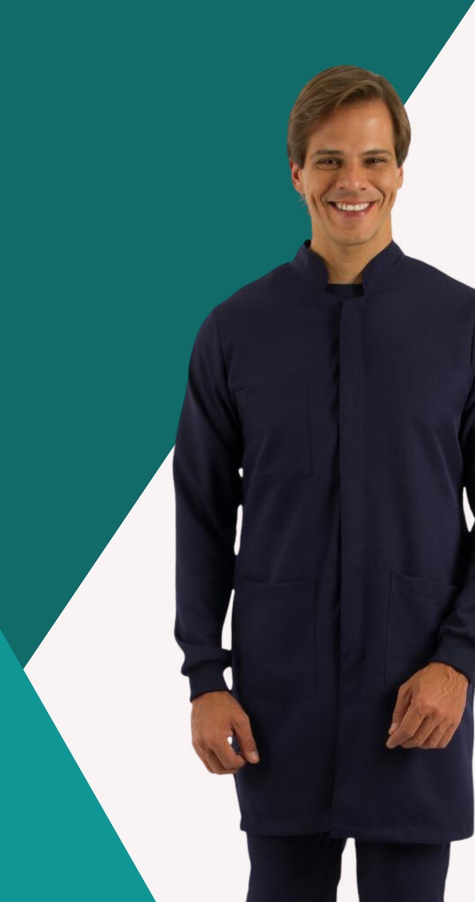 Jaleco Masculino FunWork Unik