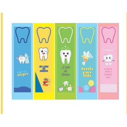 Marcador de Páginas Dentinho
