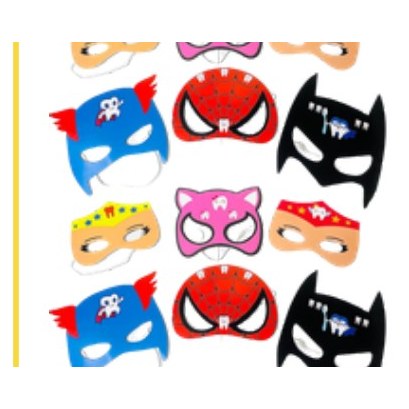 Máscaras Super Dentinhos